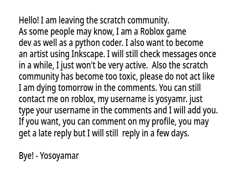goodbye.
