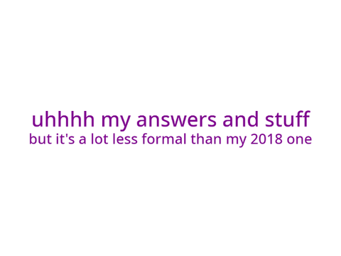 150 Follower Q&A Answers