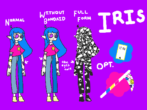 Iris ref sheet :D