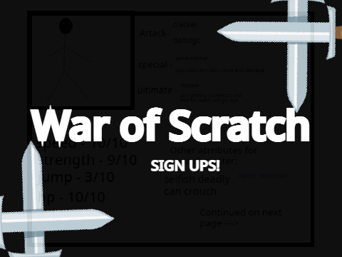 character (war of scratch)