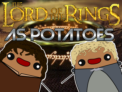 The Lord Of The Rings as Potatoes #Art #All 