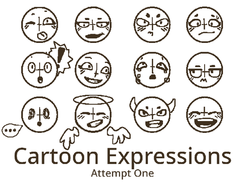 Expressions Practice ://: bitmap drawings
