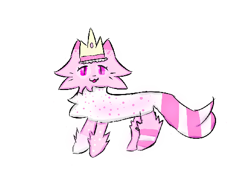 My entry for cotton candy queen