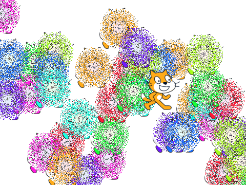 Cat Fireworks