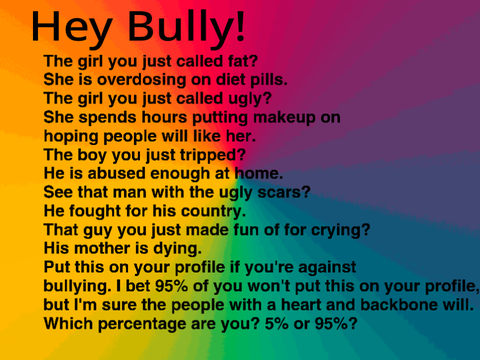 Hey bully!