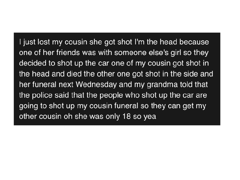 cousin gone 