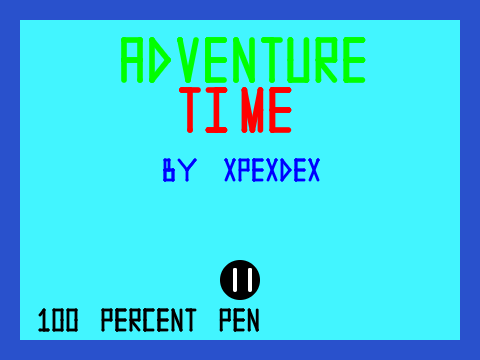 Adventure Time || A 100% Pen Platformer