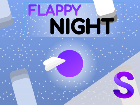 ☾ FLAPPY NIGHT ☾ - V.1.0                               #Games   #All     #SuperCookii