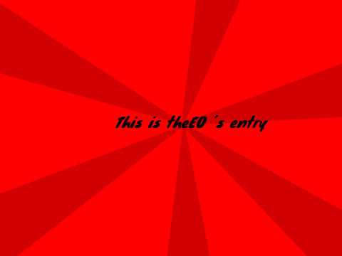 Sfamaraz's Contest theE0 entry 