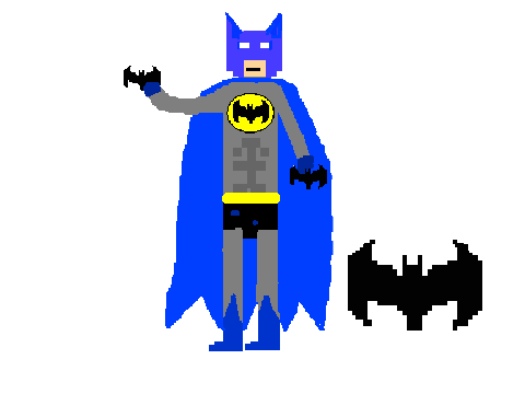 Batman Pixel Art