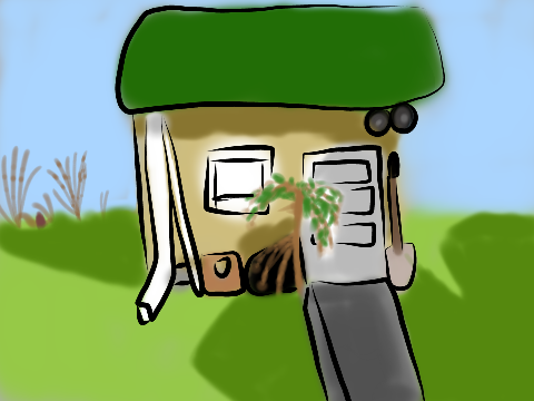 Trash Painting
