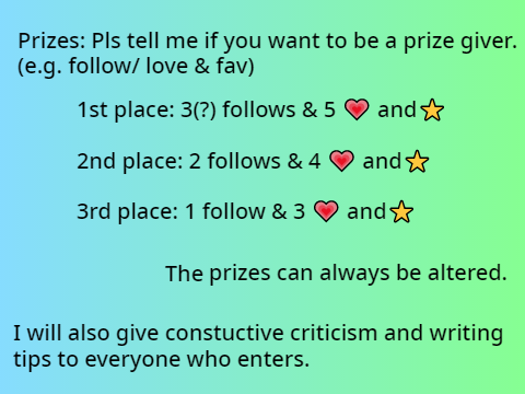 ¦ CLOSED ¦ Writing Competition✍ ¦