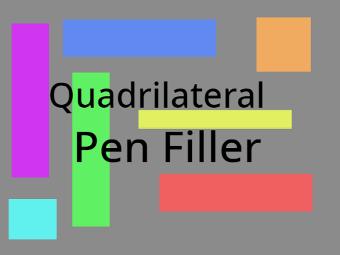 Quadrilateral Pen Filler