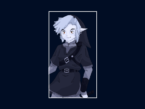 Dark Link Drawing