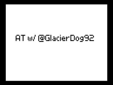 AT w/ @Glacierdog92