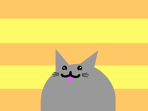 digital cat!   (=^ᆽ^=)∫