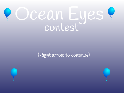 ~Ocean Eyes~