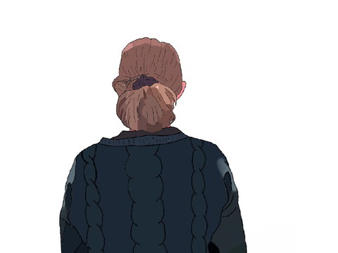 my back profile except i drew it