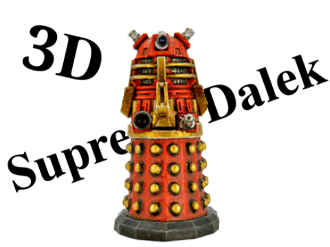 Supreme Dalek in 3D | Doctor Who