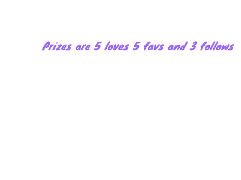 Game Contest and thanks for 500 followers!