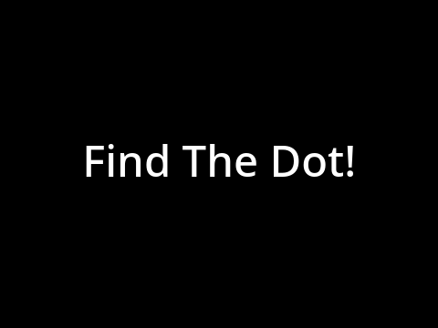 Find the dot!