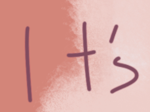 it’s