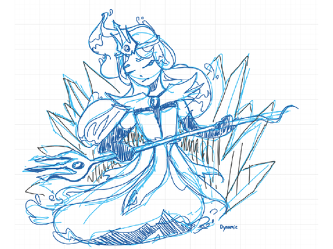 sea fairy cookie!