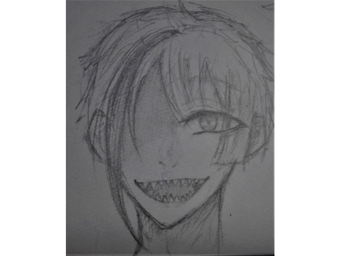 いつもと違う感じでフロイド描いてみた