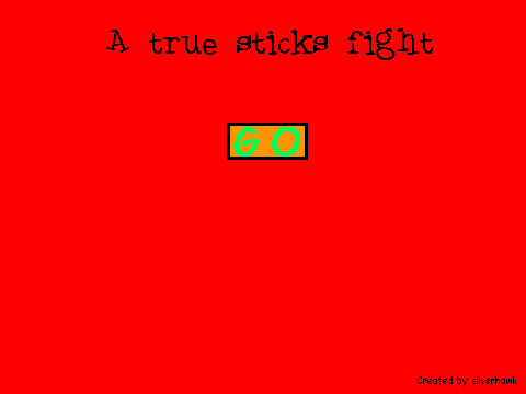 A true sticks fight