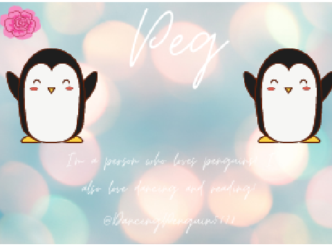 For @DancingPenguin5678