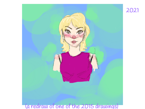 watch my art evolve <3 plus some singin'
