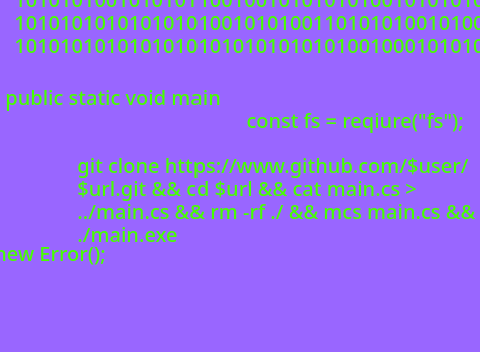 real code