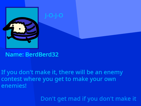 Character Entry Competition! (Mine)