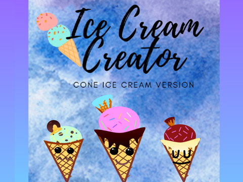 || Ice-cream creator  || #IceCream #Iconcreator #Cone