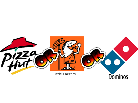 ☁️VOTE PIZZA HUT VS LITTLE CAECARS VS DOMINOS