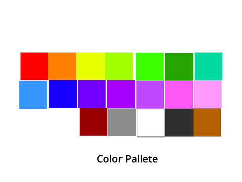 (REUPLOADED AGAIN) ABC & 123 Mations Color Pallete