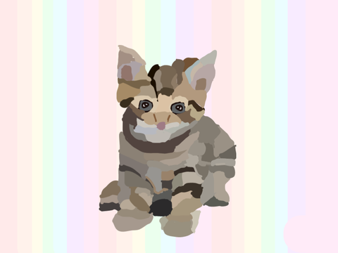 My Cat Drawing (Vector Art)