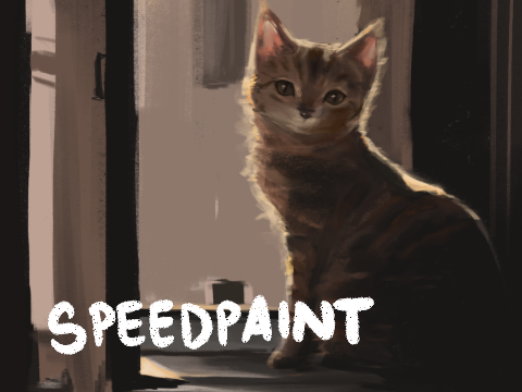 CAT ...painting | speedpaint