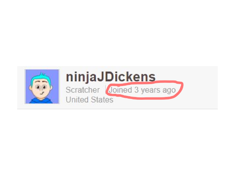(Just Over) 3 Years on scratch!