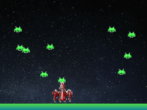 Space Invaders (upgraded)