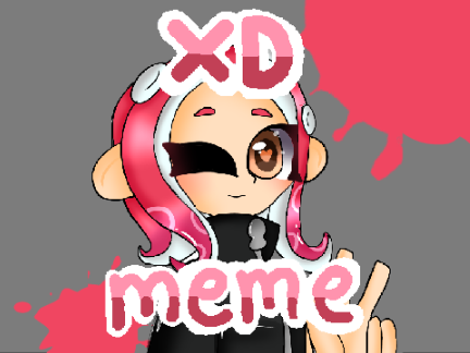 XD meme | Agent 8 | Splatoon 2 | ty for 1.1k!