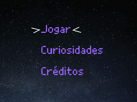 Tela inicial do jogo (teste)