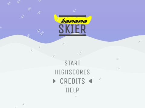 Banana skier