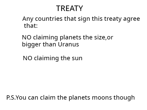 CBCW planet claiming treaty