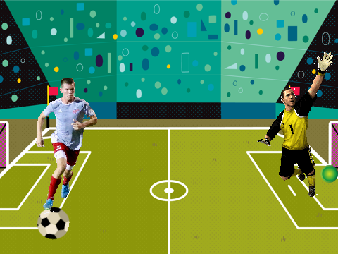 soccer : Jake Vs. Goalie