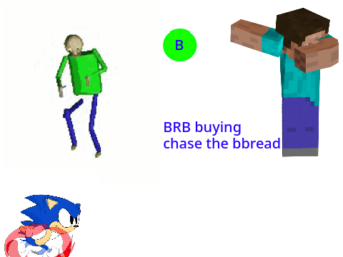 When you realize chase the bread 2 is out