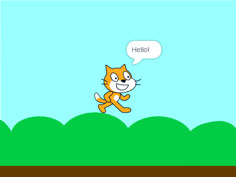 scratch cat exploded :P