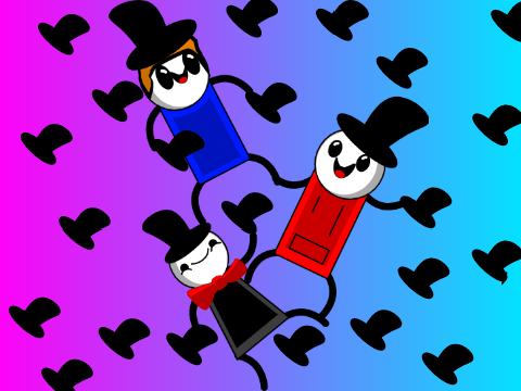 #TheTopHatGang Art