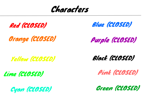 Signups [CLOSED]