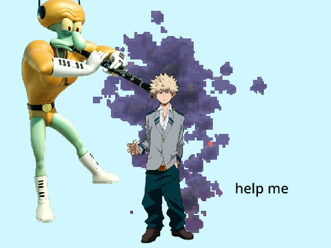 Squidward VS. Bakugou